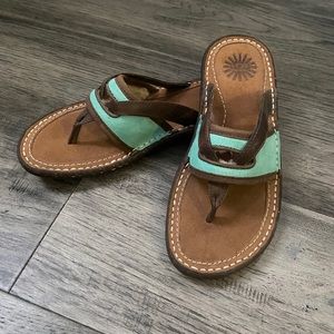 Brand New UGG Australia leather sandals size 6